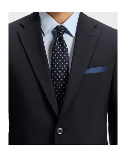 Boss Blue Harvey Slim Fit Blazer for men
