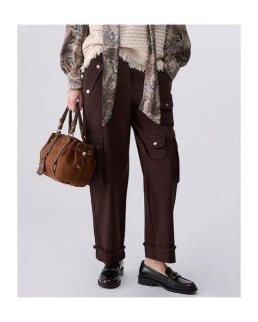 Liu Jo Multicolor Worker Pants With Pockets
