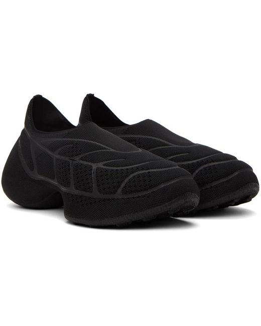 Givenchy Black Tk-360 Meshed Slip-On Sneakers for men