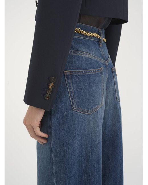 Chloé Blue Chlo Cropped Spencer Jacket