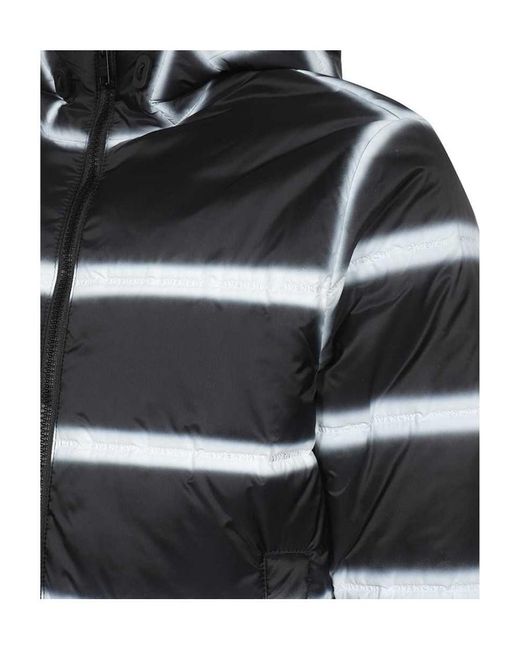 Givenchy Black Striped Puffer Jacket for men