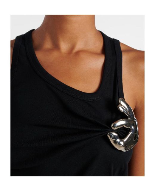 Coperni Black Emoji-Decorated Vest