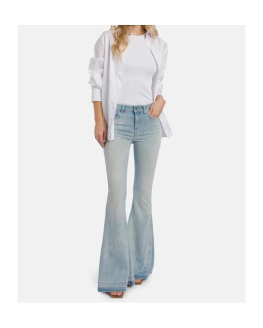 Dondup Blue Flared Jeans
