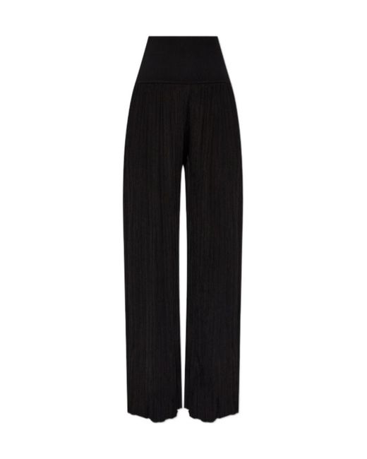 Alaïa Black Alaïa High Waist Knitted Pants