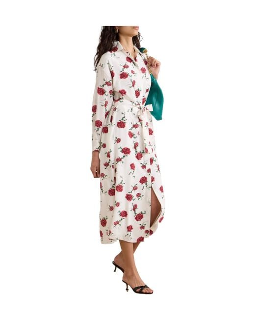 Emilia Wickstead White Shirt Dress