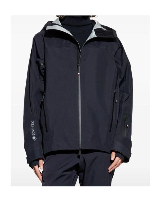 Moncler Blue Long-Sleeved Casual Jacket for men