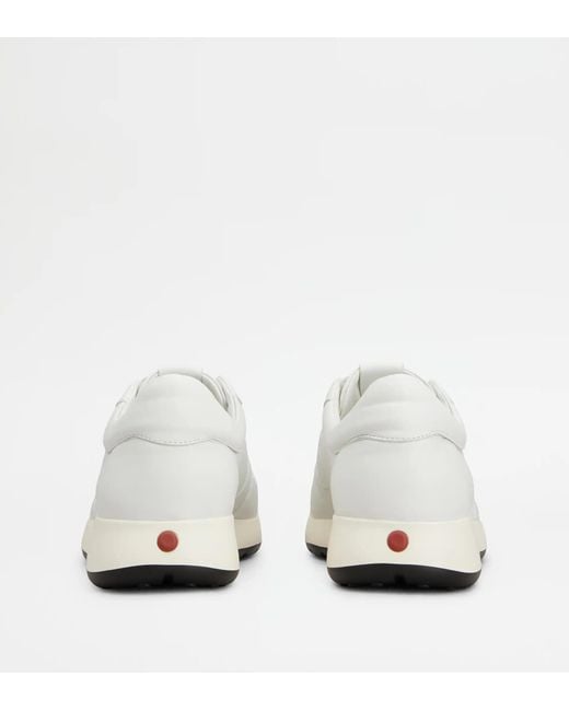 Tod's White Leather Sneakers for men