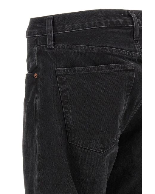 Agolde Black Magnus Straight-Leg Jeans for men