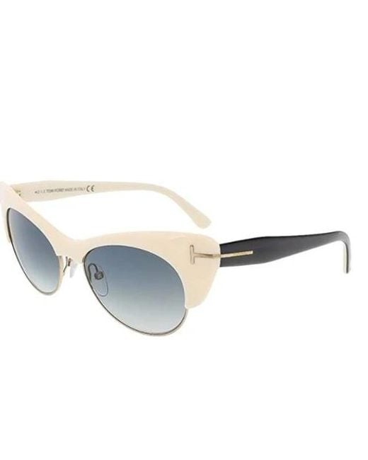 Tom Ford Blue Logo Sunglasses