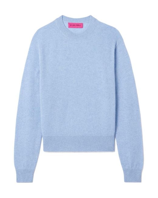 The Elder Statesman Blue Tranquility Cashmere Sweater