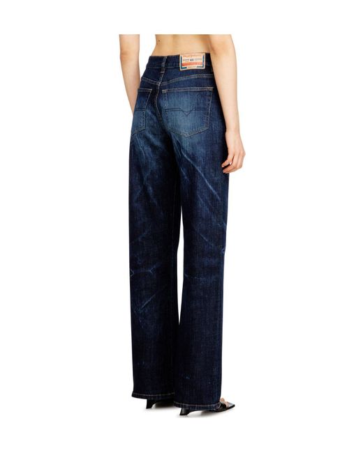 DIESEL Blue 1971-D-Sent Straight Leg Jeans