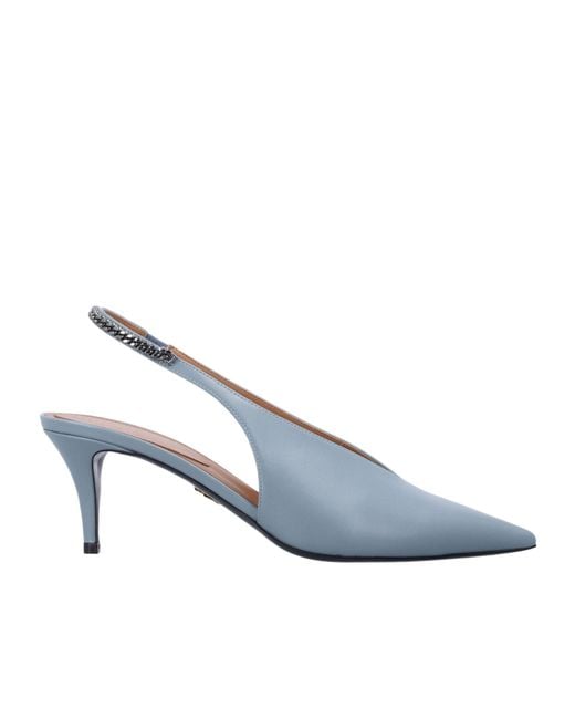 Stella McCartney White Pointed-Toe High-Heeled Sandals