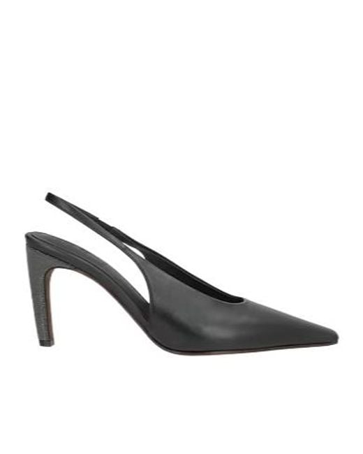 Brunello Cucinelli Brown Squaretoe High Heels