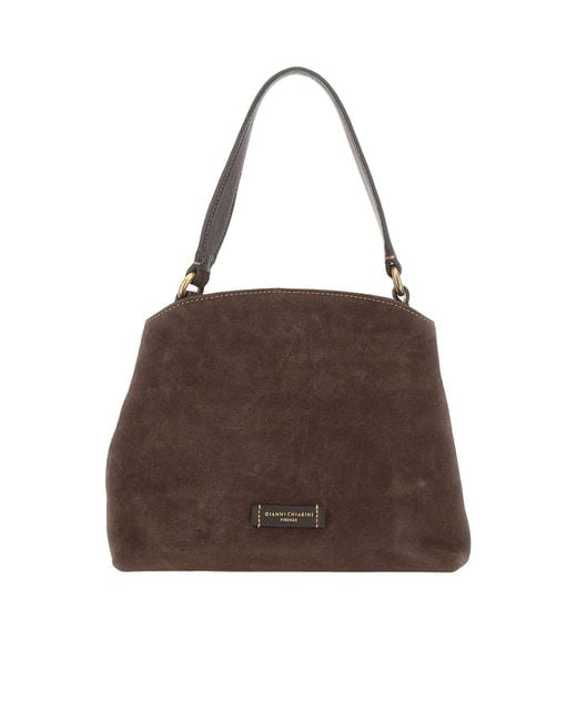 Gianni Chiarini Brown Fiona Top Handle Shoulder Bag