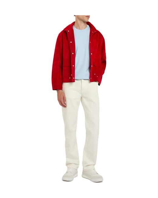 Givenchy White Straight-Leg Jeans for men
