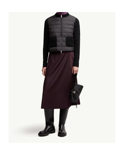 Moncler Black Trick Water-Repellent Pouch