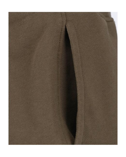 C P Company Green Twill Casual Trousers for men