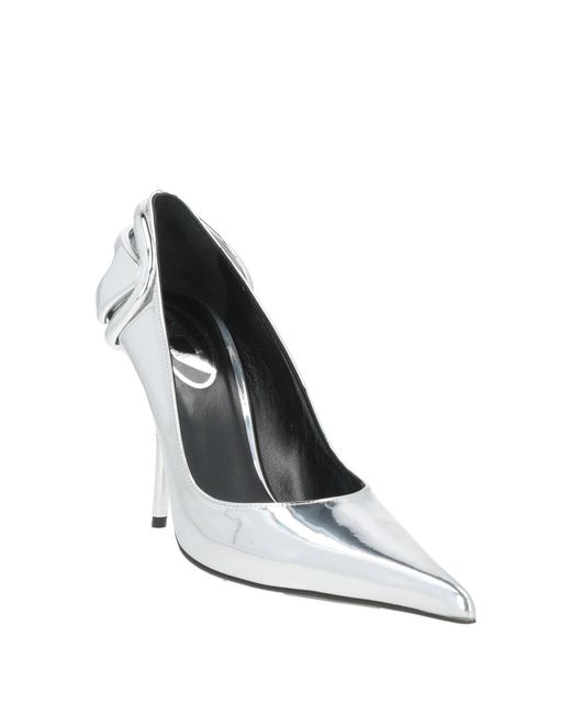 DIESEL White Pointed High Heels