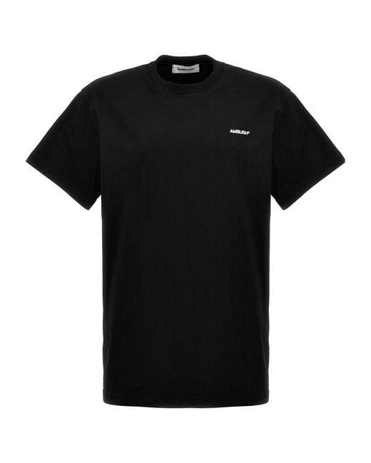 Ambush Black Logo Printed Three Pack T-Shirts for men