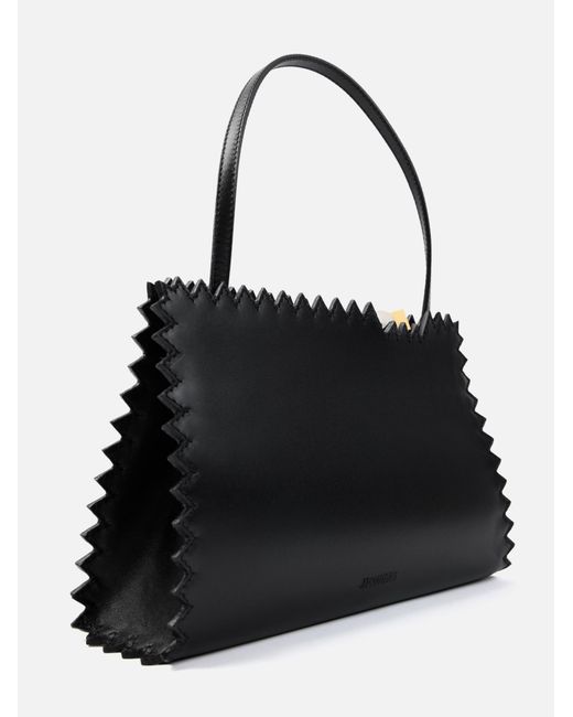Jacquemus Black The Salon Charm Shoulder Bag