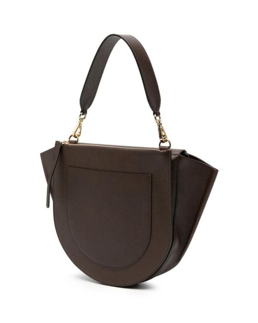 Wandler Brown Flap Handbag