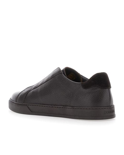 Doucal's Black Spencer Sneakers for men