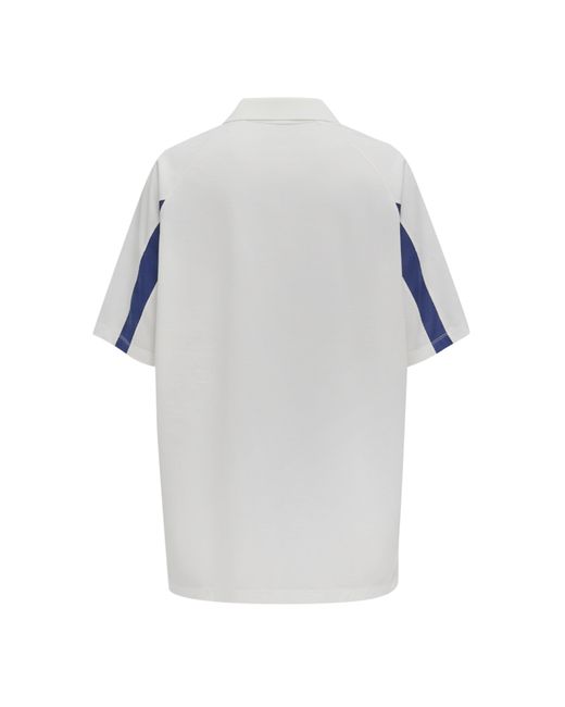 Y-3 Blue Cut Line T-Shirt for men