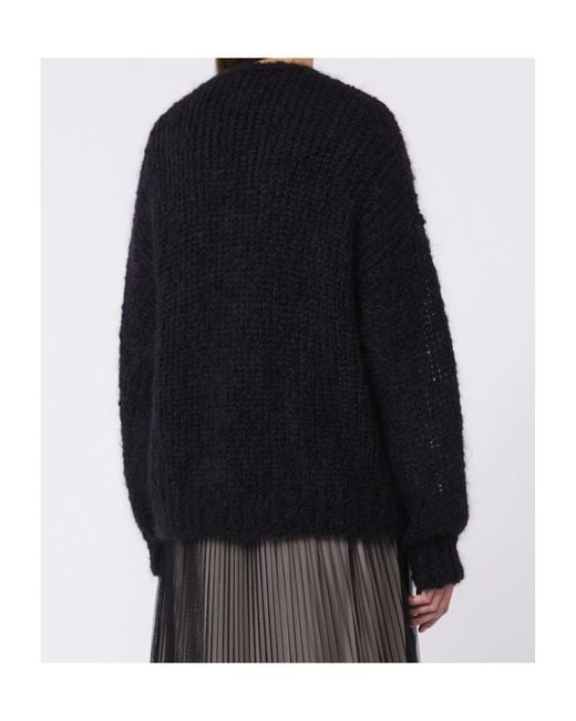 Max Mara Black Weekend Danza Oversized Knitted Cardigan