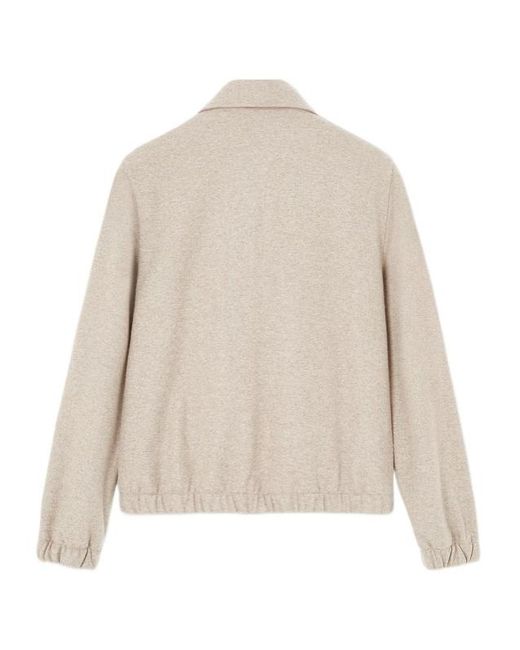 Loro Piana Natural Breia Bomber Jacket for men