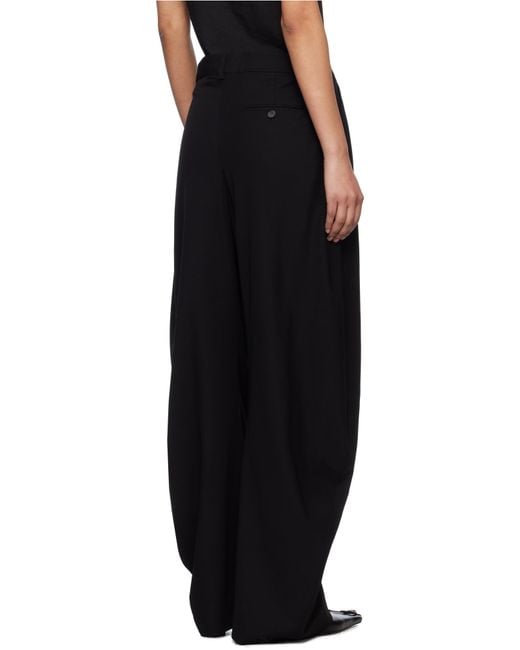 Acne Black Tailored Trousers