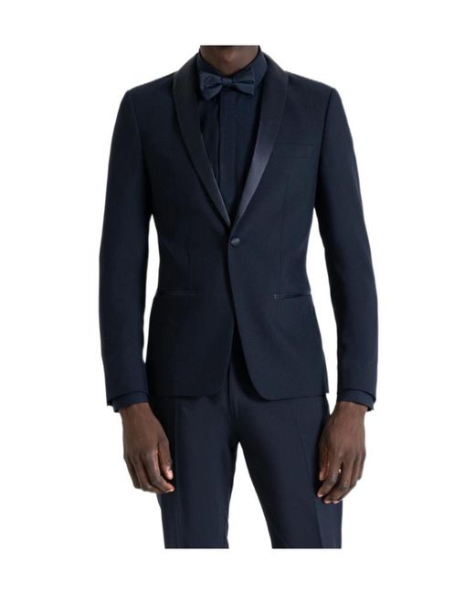 Antony Morato Blue Slim Fit 'Roxanne' Jacket for men