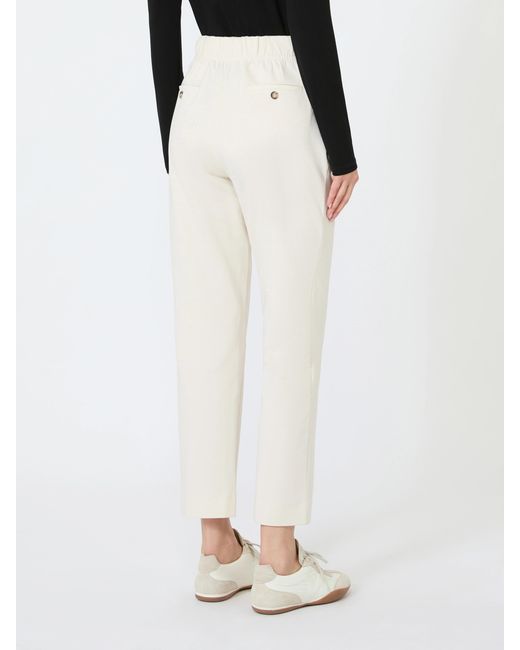Weekend by Maxmara White Wkdelfo Slim Fit Pants