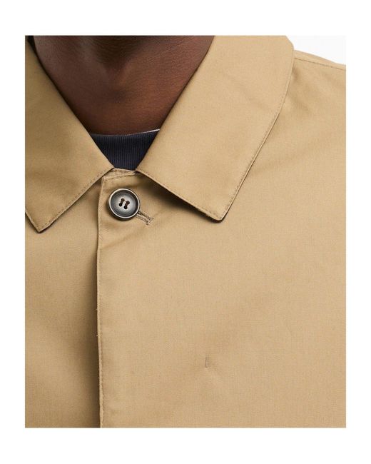 Barbour Natural Single-Breasted Mid-Length Utility Jacket for men