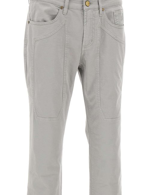 Jeckerson Gray John Slim-Fit Pants for men