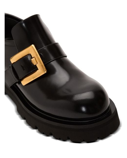 Balmain Black Anthem Loafers