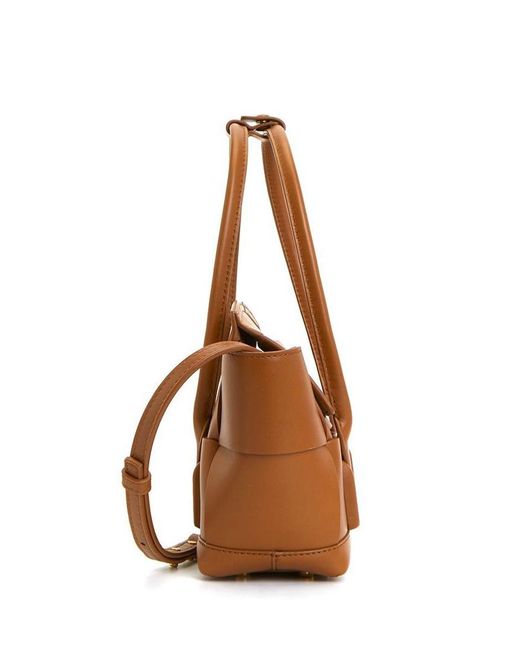 Bottega Veneta Brown Arco Single-Shoulder Bag