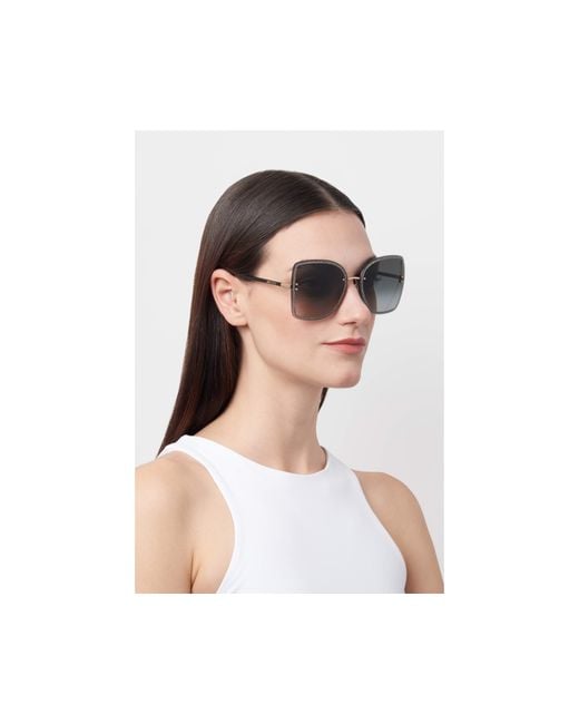 Jimmy Choo Multicolor Logo Sunglasses