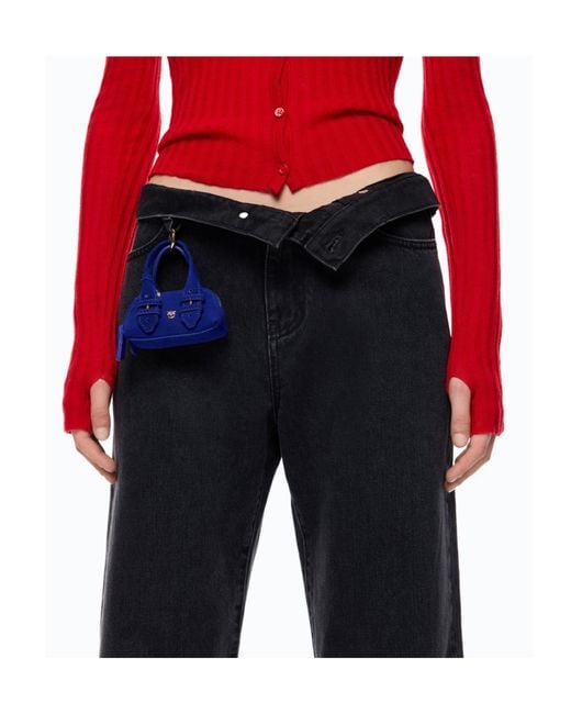 Pinko Blue Wide-Leg Jeans