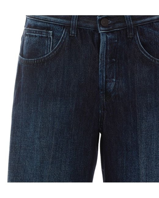 Dondup Blue Straight Leg Jeans