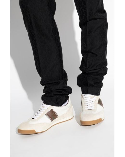 Etro White Sports Shoes With Logo, for men