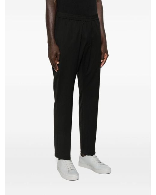 Barena Black Bativoga Straight-Leg Pants for men
