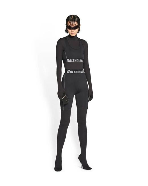 Balenciaga Black Shorts Cycling Da Donna