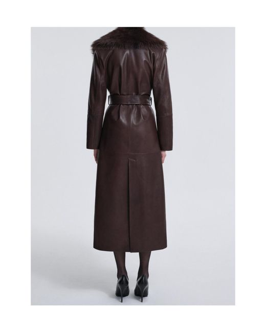 Nour Hammour Black Long-Sleeved Coat