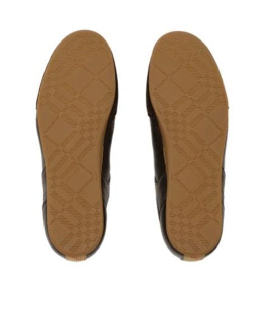 Burberry Brown Knight Runner Sneakers