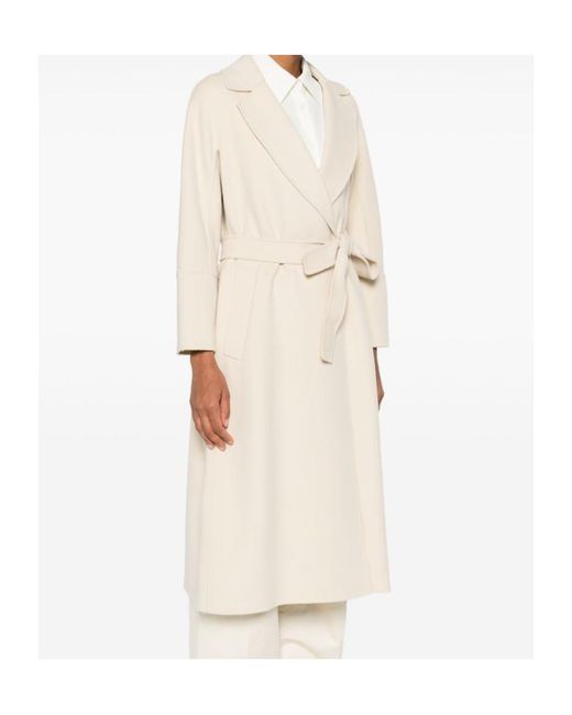 Max Mara Natural 'S Elisa Belted Coat