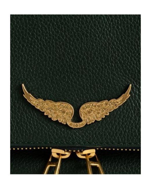 Zadig & Voltaire Green Rock Nano Shoulder Bag