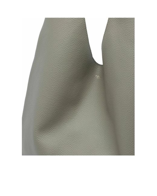 A.P.C. Gray Le Neige Tote Bag