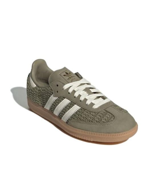 Adidas Originals Green Samba Og Sneakers for men
