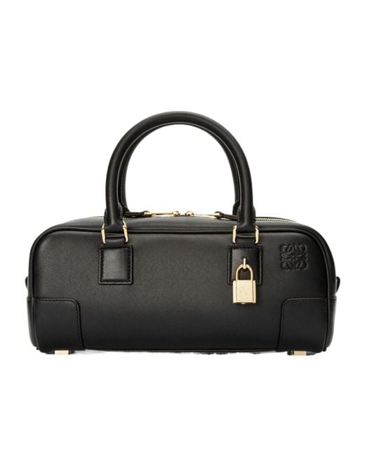 Loewe Black Amazona 23 Cropped Bag
