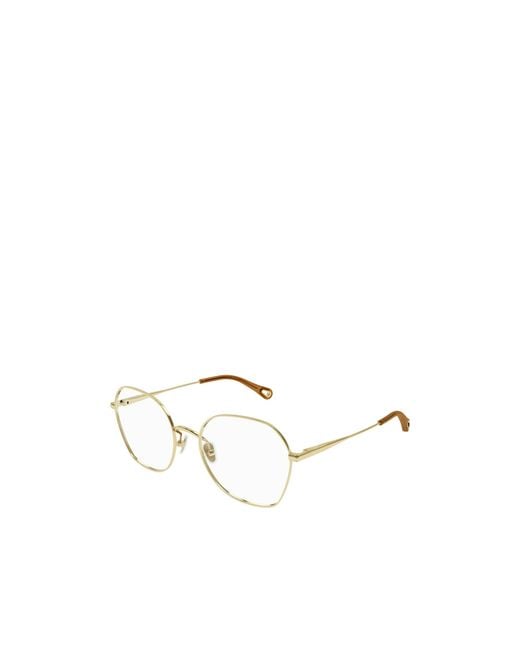 Chloé Multicolor Chloé Eyewear Geometric-Frame Glasses
